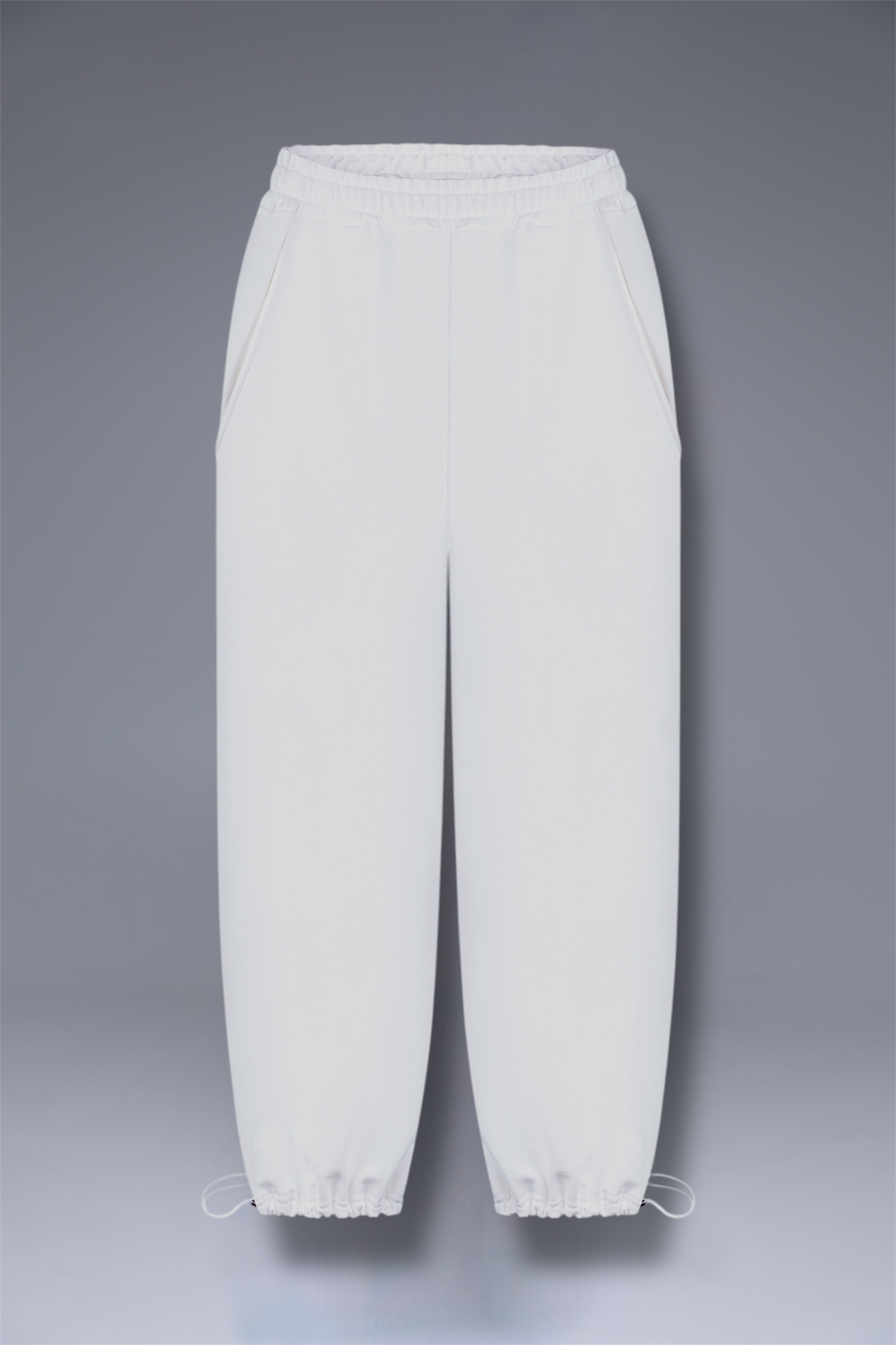 MEN'S ADJUSTABLE PANTS IVORY detail