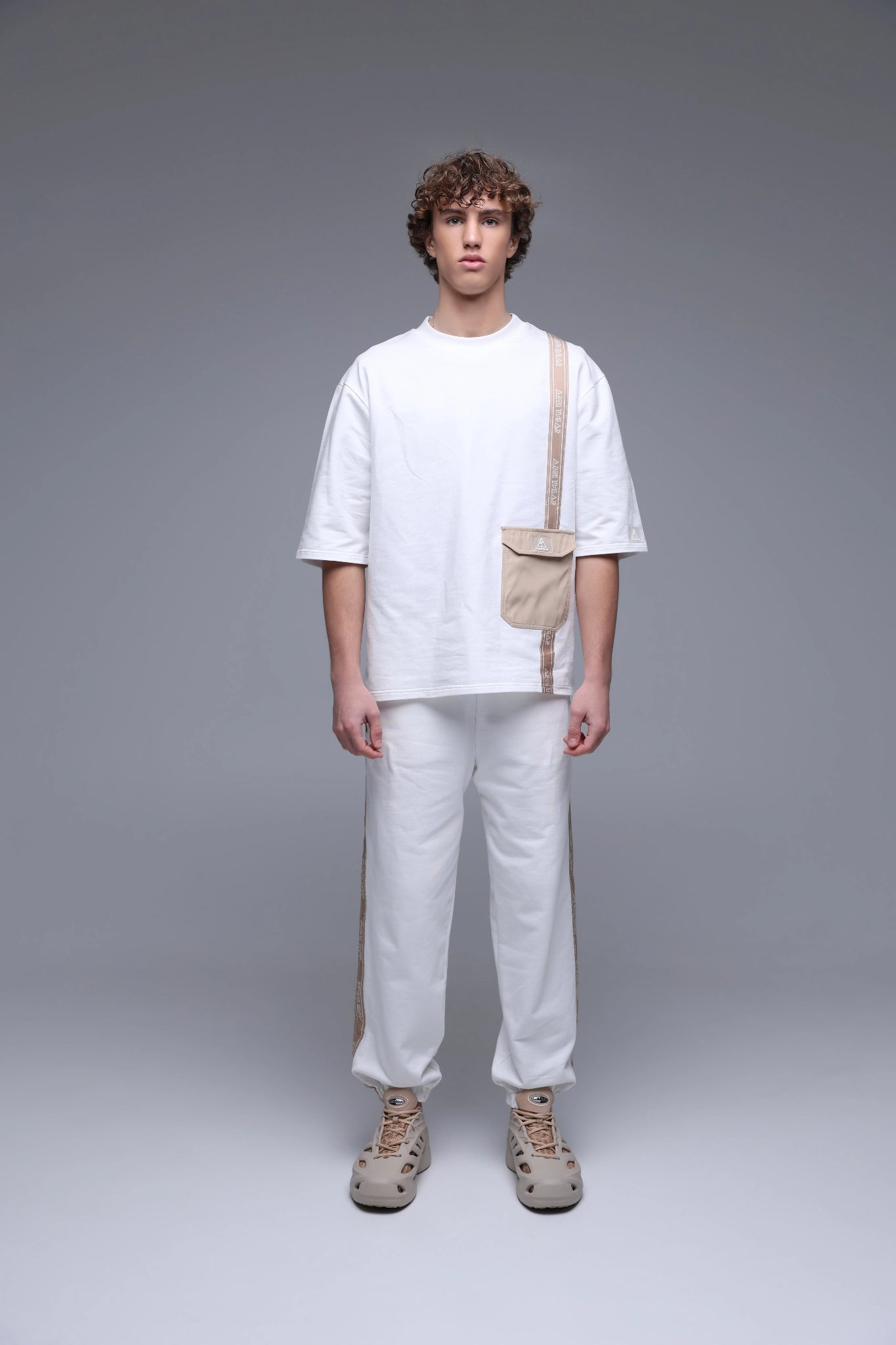 IVORY POCKET TEE front