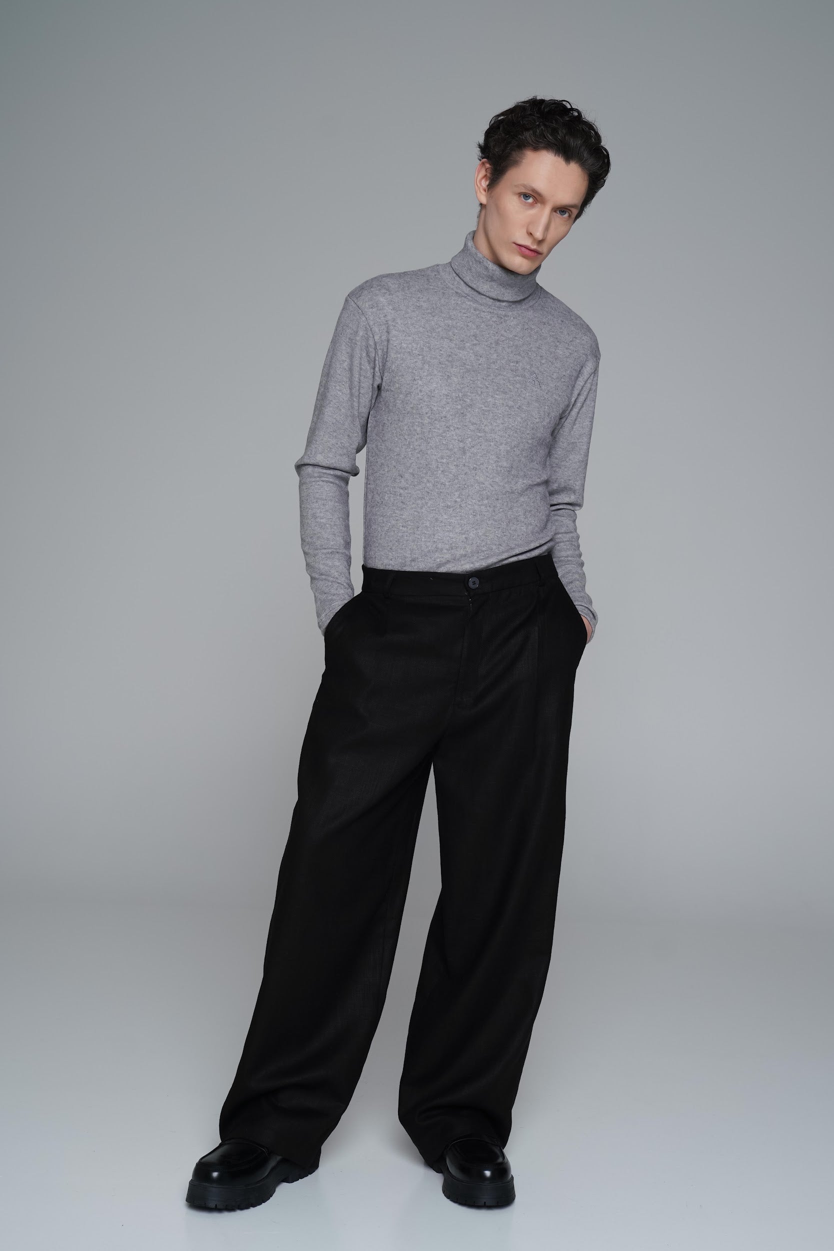 BLACK EDGE TROUSERS CUSTOM MADE luxury pants