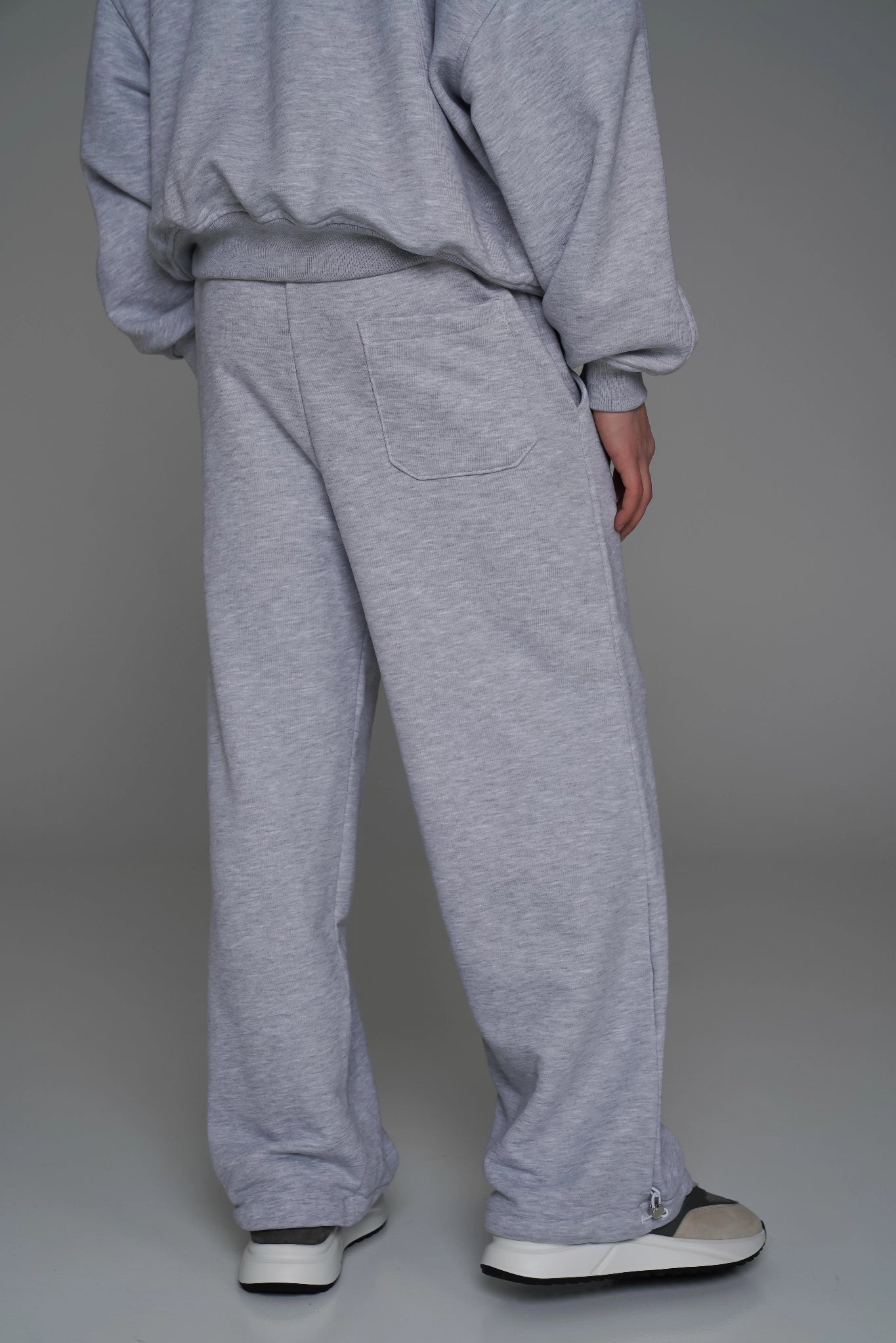 MEN'S ADJUSTABLE PANTS ASH GREY detail