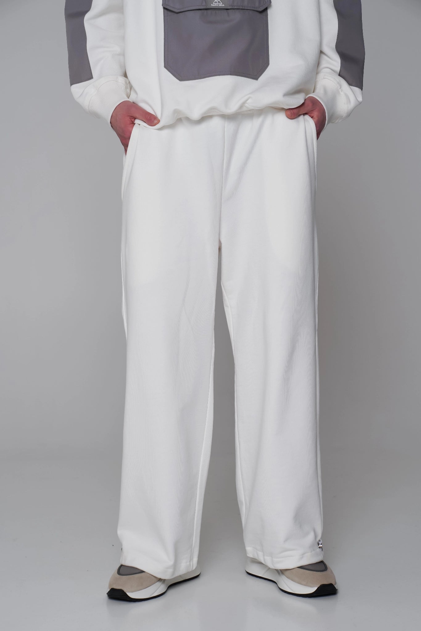 MEN'S ADJUSTABLE PANTS CHAMPAGNE 360 GSM cotton
