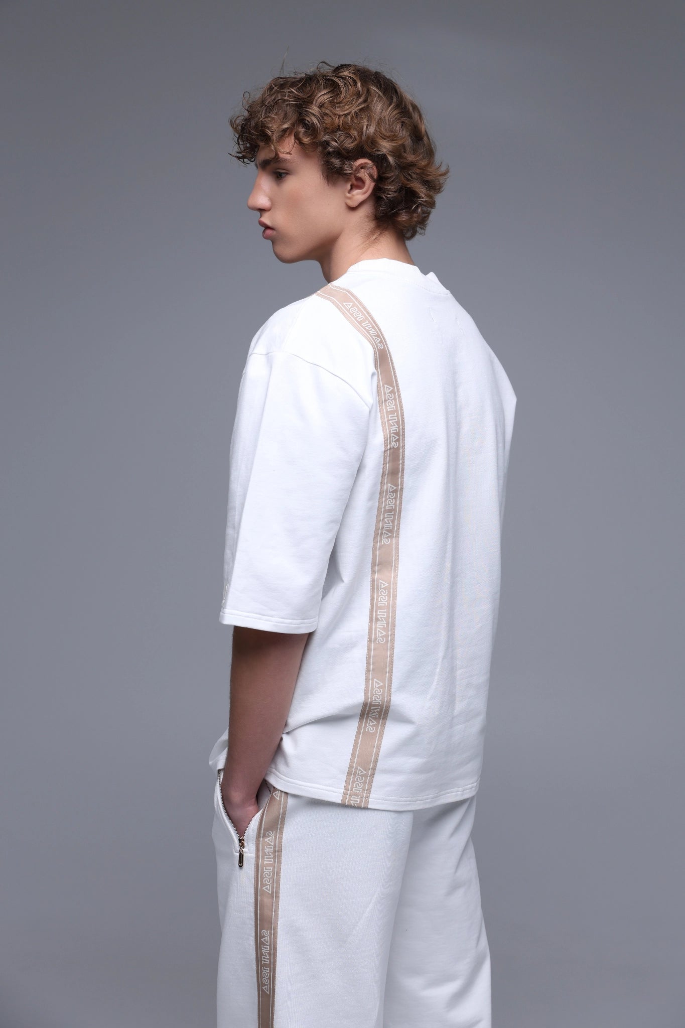 IVORY POCKET TEE luxury menswear